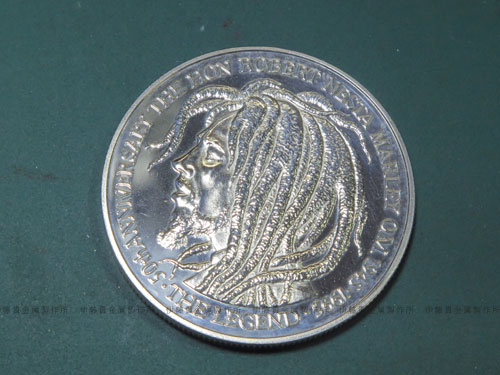 ボブ・マーレー記念硬貨のコイン枠