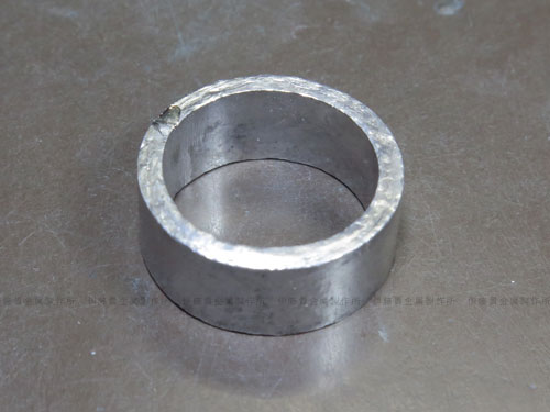 結婚３０周年のプラチナリング