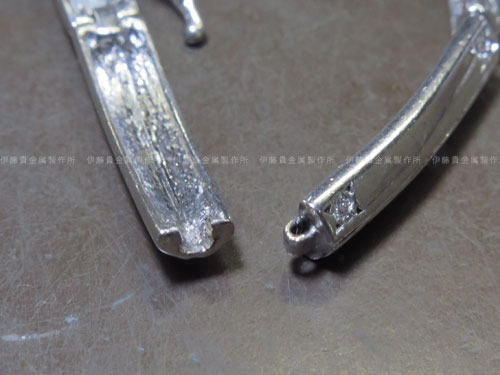 K18WGブレスレットの修理