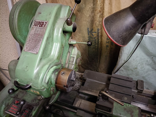 純正部品が無い旋盤
