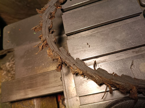 純正部品が無い旋盤