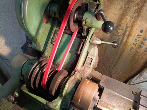 純正部品が無い旋盤