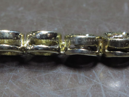 切れたテニスブレスレットの修理